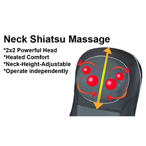 SU-5950 Shiatsu-Nacken-und Rücken-Massagegerät mit Heizung – Bild 2