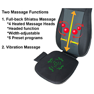 SU-5950 Shiatsu-Nacken-und Rücken-Massagegerät mit Heizung – Bild 4