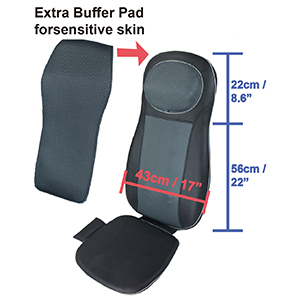 SU-5950 Shiatsu-Nacken-und Rücken-Massagegerät mit Heizung – Bild 3