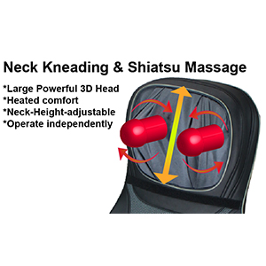 SU-5990 Shiatsu-Nacken-und Rücken-Massagegerät mit Luffdruck – Bild 2