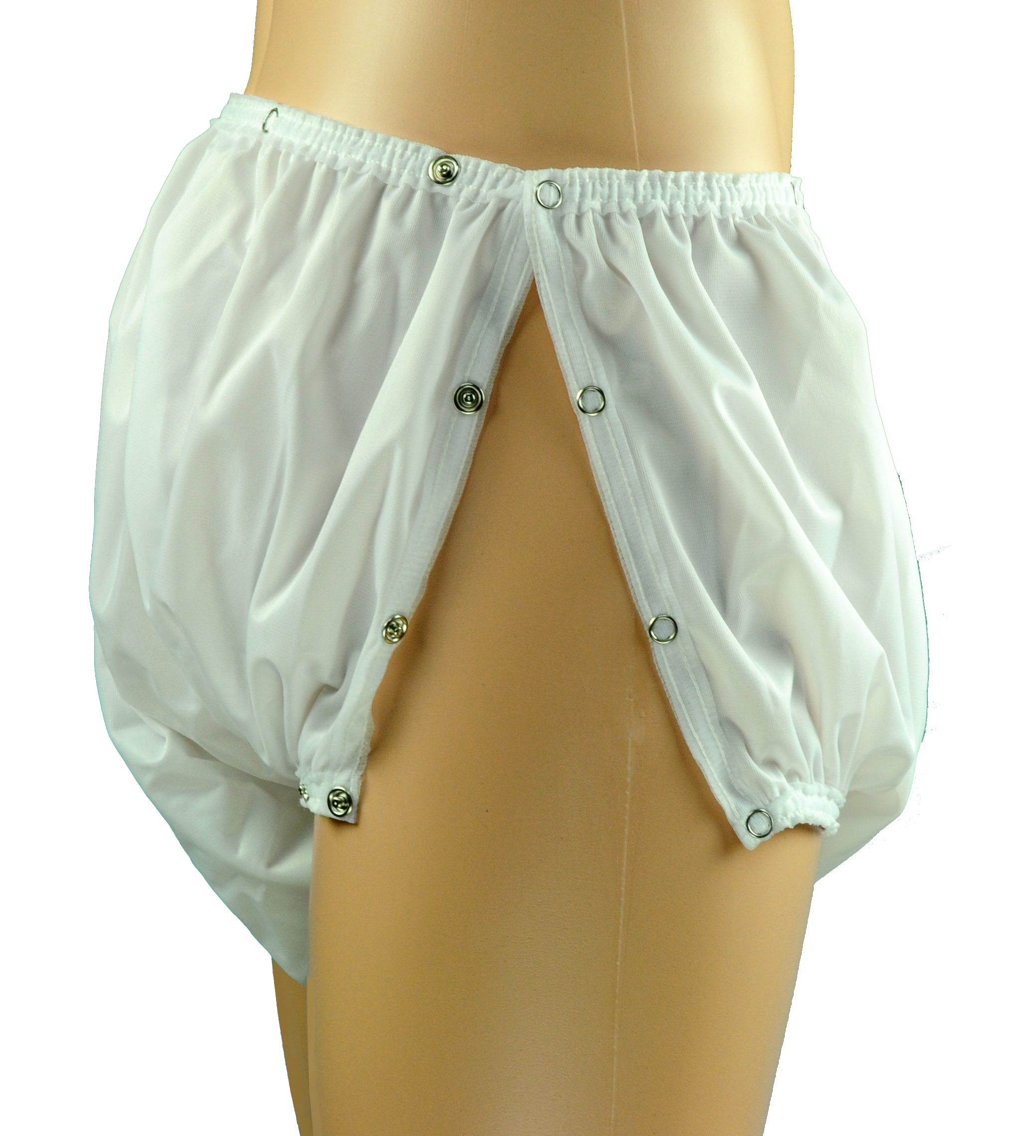 MT-3312 / MT-3302N wiederverwendbare Unterhose, wasserdicht Druckknopfverschluss Inkontinenz Schutzhose, 4 Größen(L: 96.5 - 111.7 cm ) – Bild 2