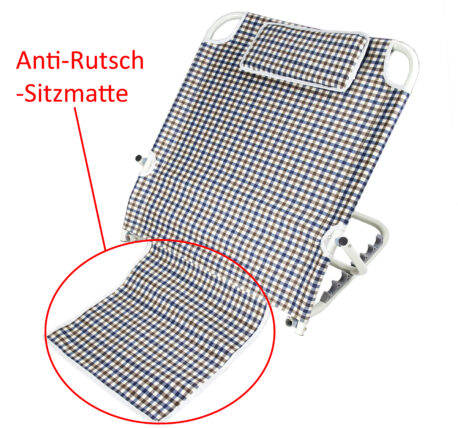 SM-5200 Rückenlehne mit Kopfstüzte, verstellbar