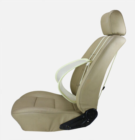SM-7400C Netzrückenstütze, verstellbar (Cremè) – Bild 2