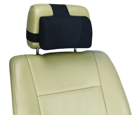 Kopfstütze Rückenstützung entspanntes Sitzen für Fahrzeugsitze mit Kopfstütze Stressreduzierung Kopfkissen korrekte Sitzposition Hals- Druckentlastung ObboMed SU-1100 Nacken- 